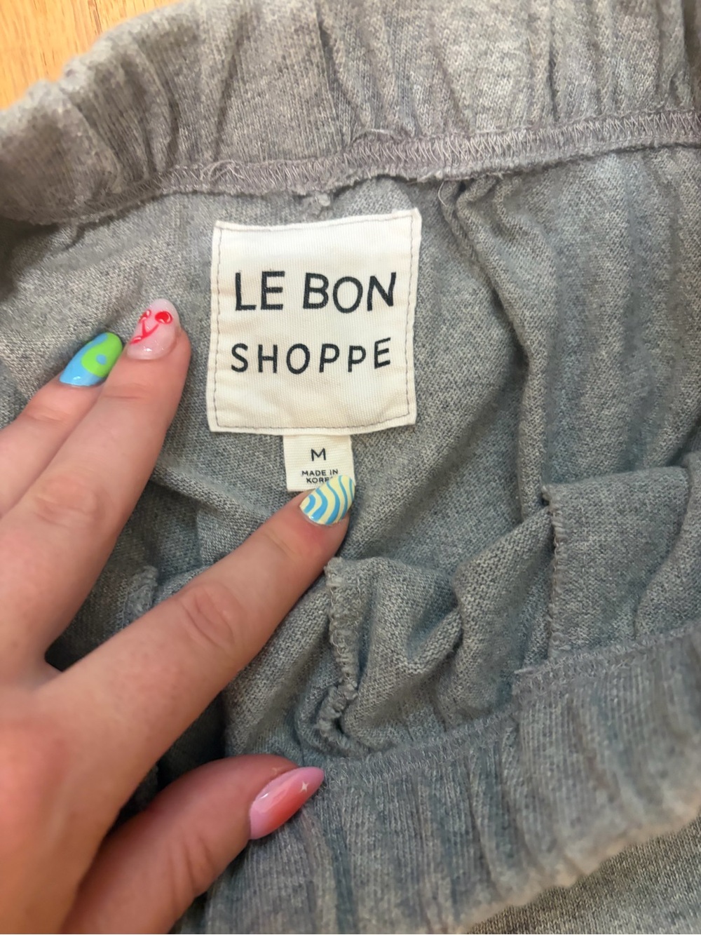 Le Bon Shoppe Flared Basketball Shorts - Picture 4 of 8